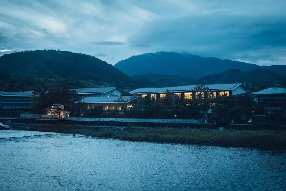 Where the Ōi River meets centuries of stillness in Arashiyama in Kyoto, Kyoto