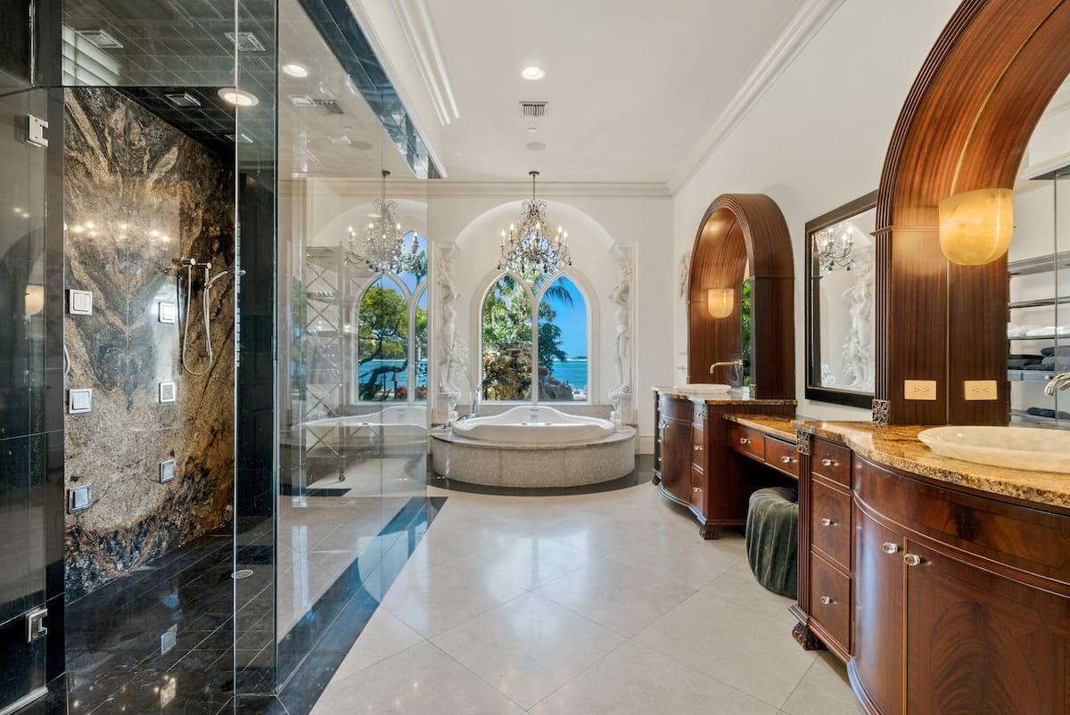 Master bathroom