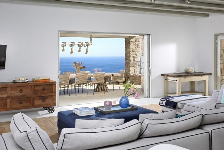 White stone and stillness on the shores of Mykonos