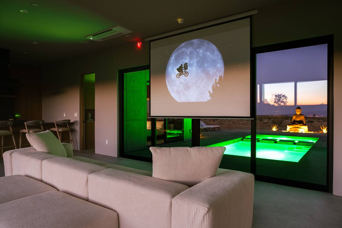 Movie night.