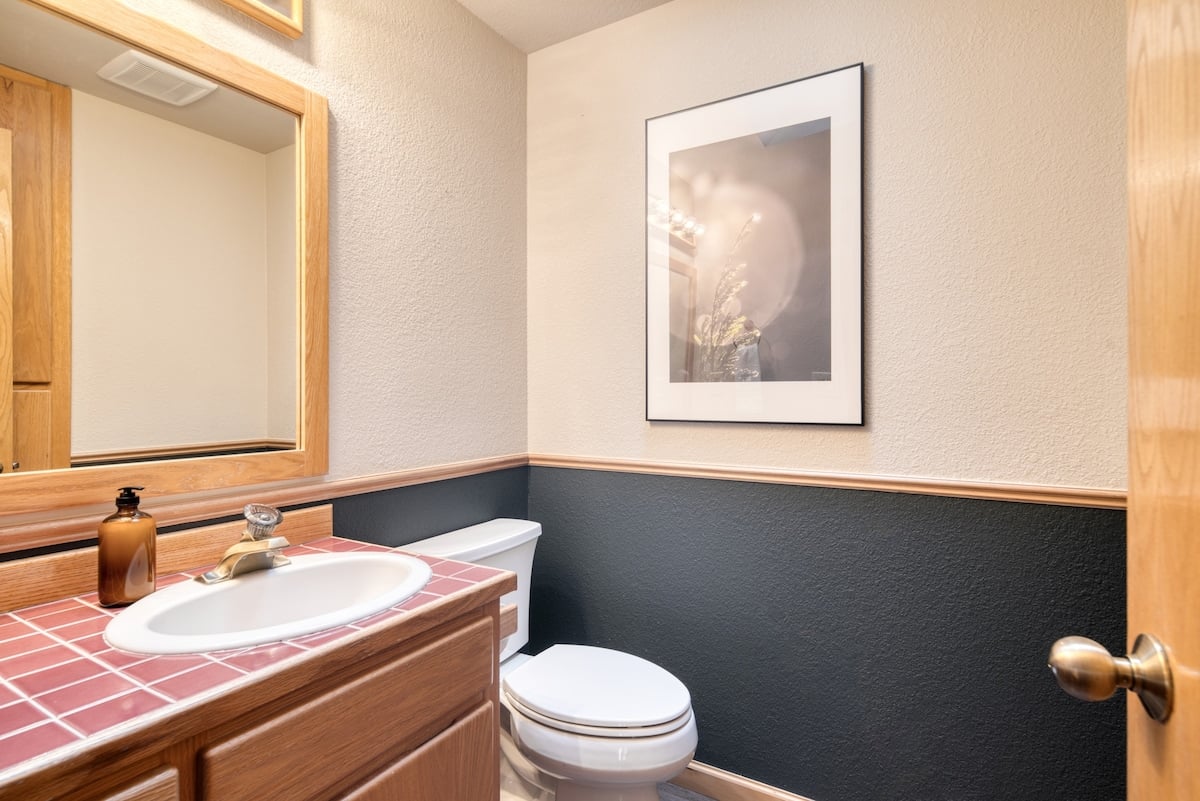 Half-bath.