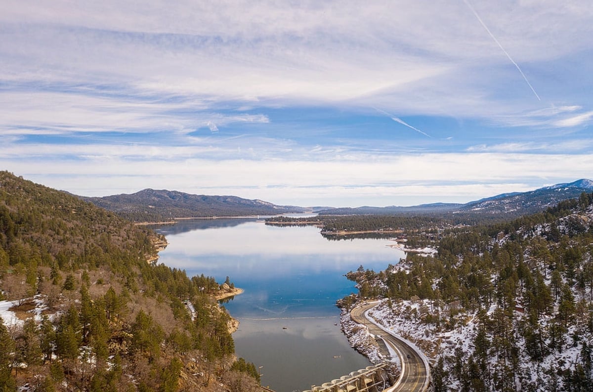 A luxury lakefront home where water, sky, and comfort converge in Big Bear Lake, CA