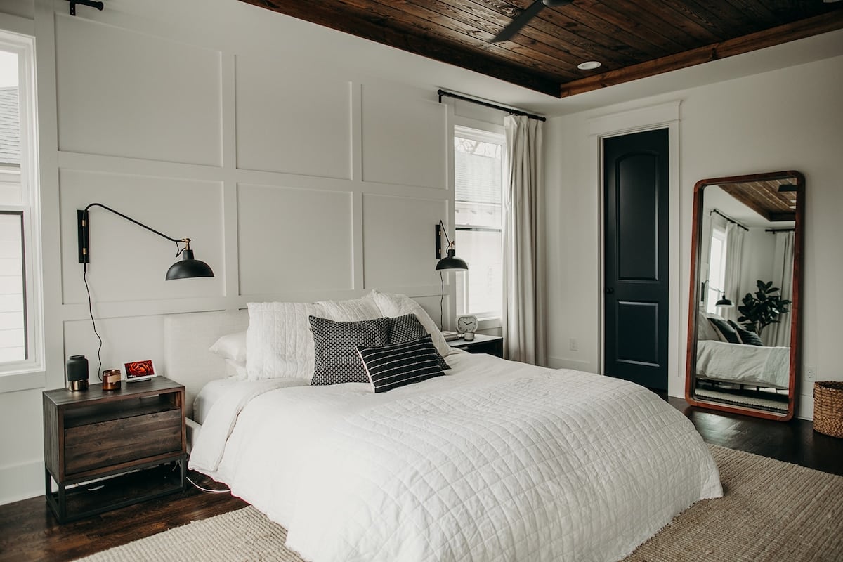 Expansive and luxurious master suite featuring a Tempur-Pedic mattress for ultimate comfort