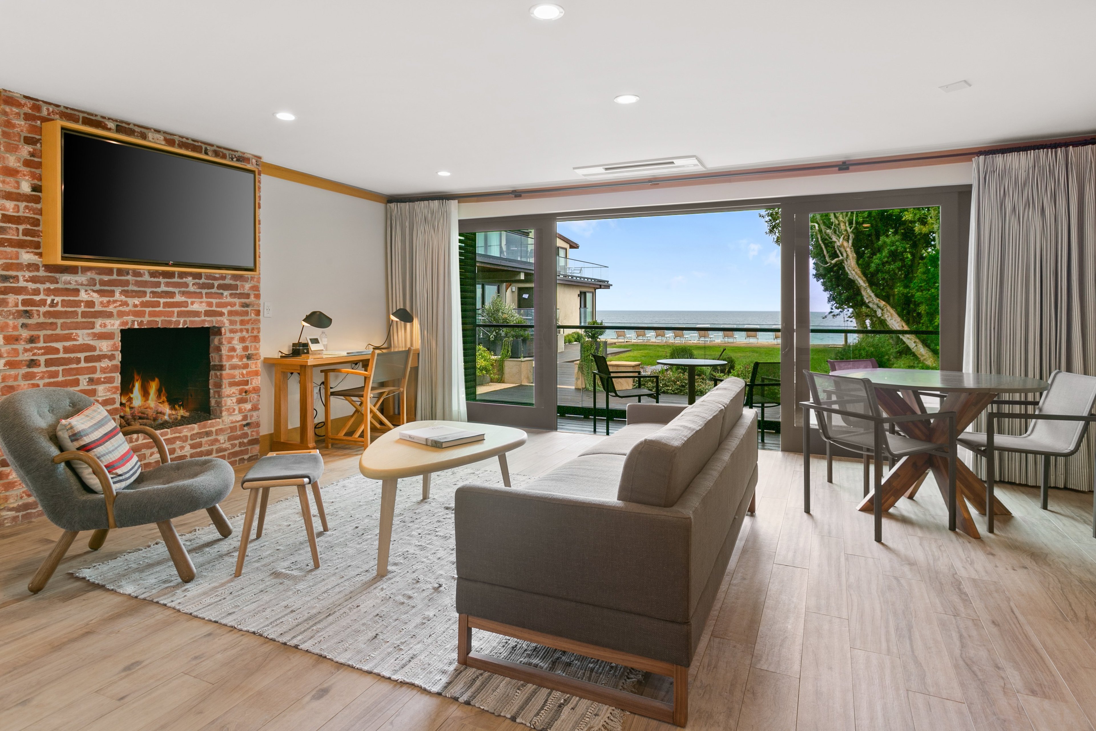 Where the sand meets the doorstep and the schedule disappears in Malibu, CA