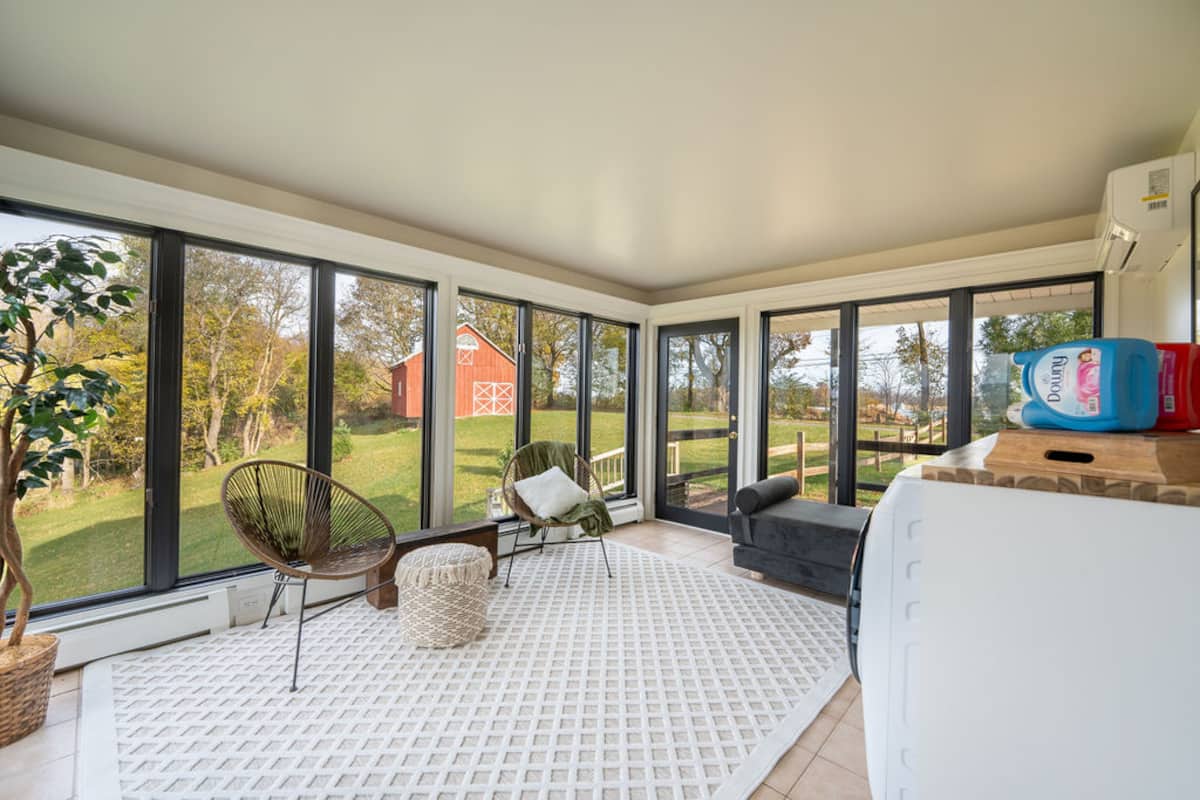 Enjoy your peaceful morning cup of coffee here before the rest of the house wakes up :)