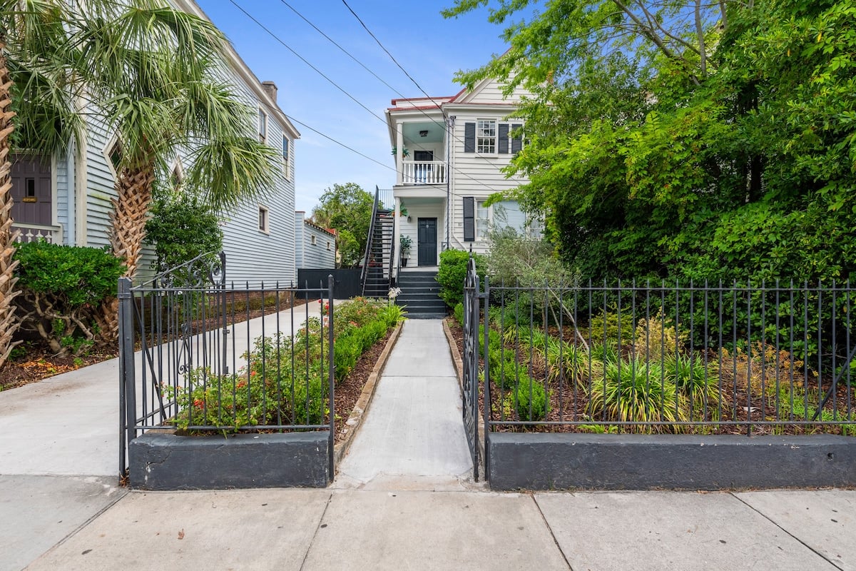 Three blocks from the heart of King Street, a suite that feels like home in Charleston, SC
