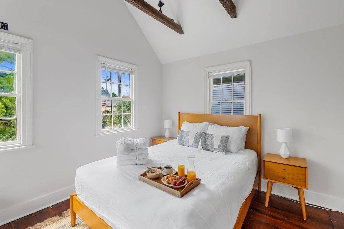 Queen Bedroom with Smart TV
