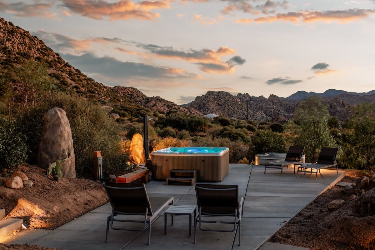 Where creativity lives between two houses on the hill in Pioneertown, CA