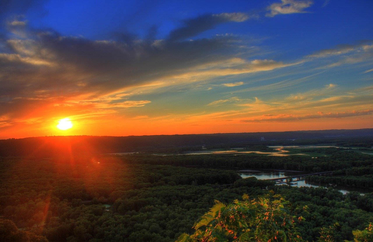 Nekoosa Wisconsin Wisconsin River scenic landscape