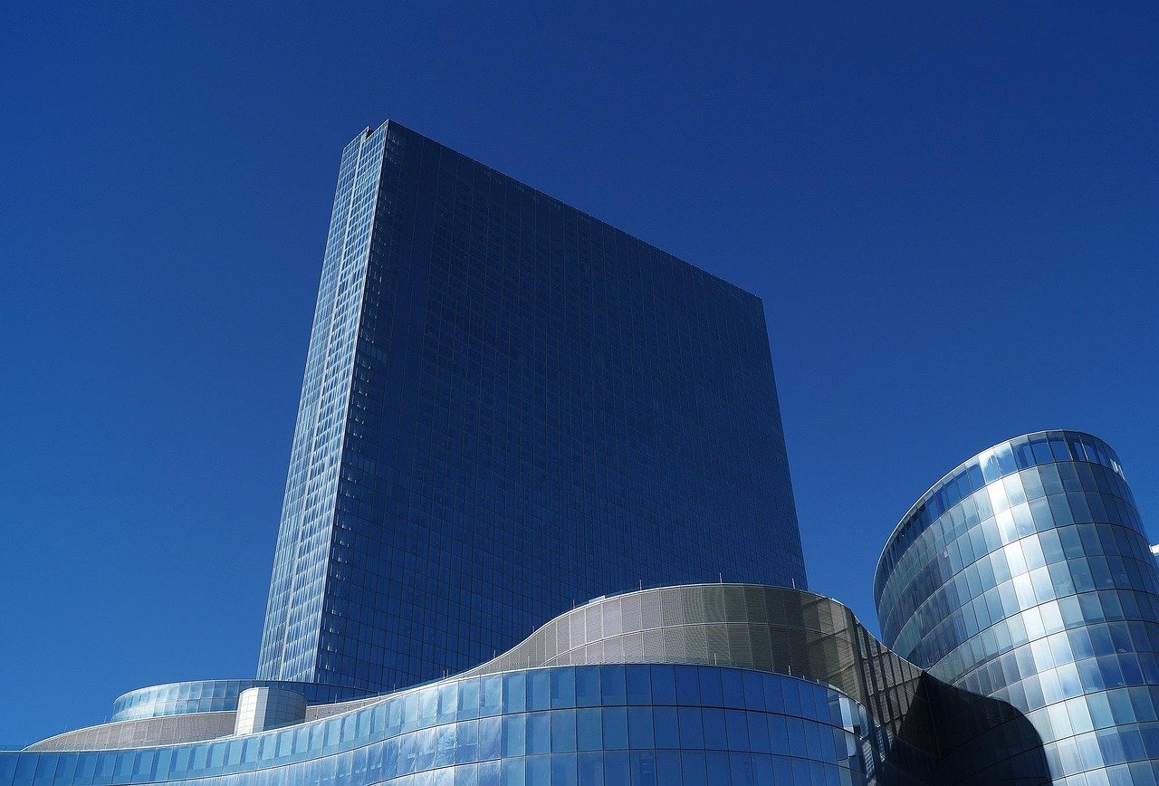 Atlantic City boardwalk casinos skyline New Jersey