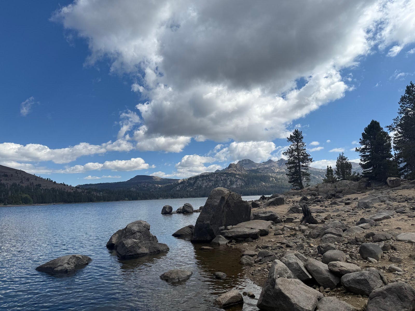 Vista de Caples Lake