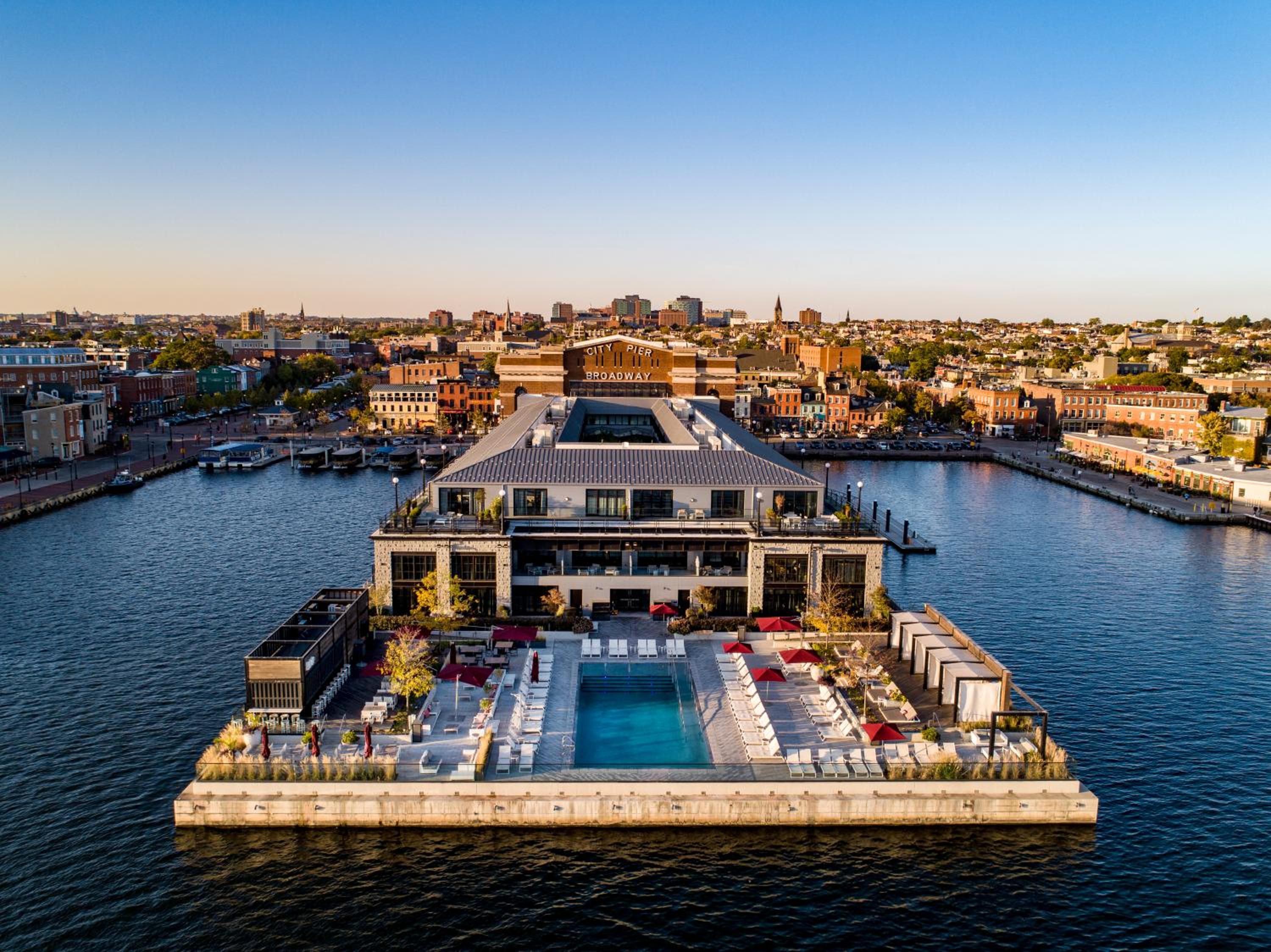 Where the waterfront remembers everything and the rooms forget nothing in Baltimore, MD