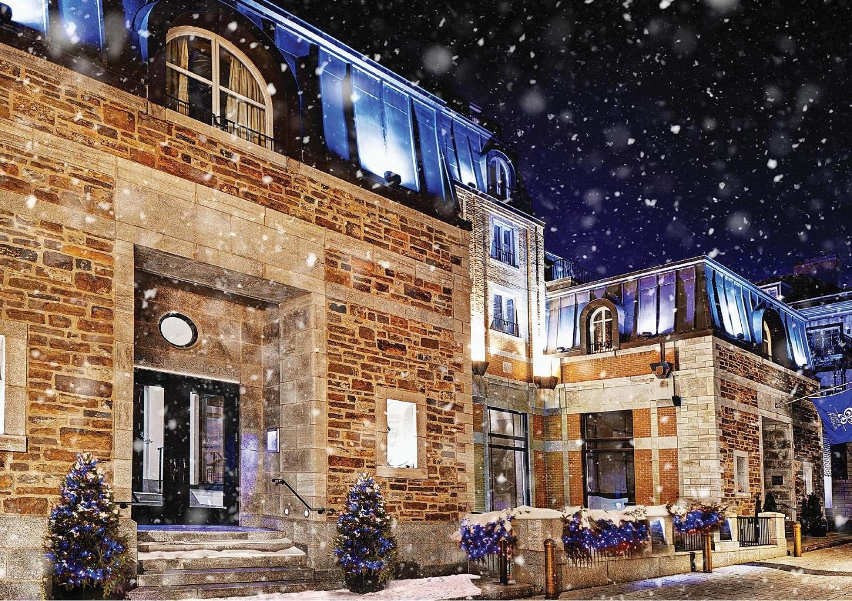 Where centuries of history meet the St. Lawrence at Old Québec's most storied address in Quebec City, Quebec