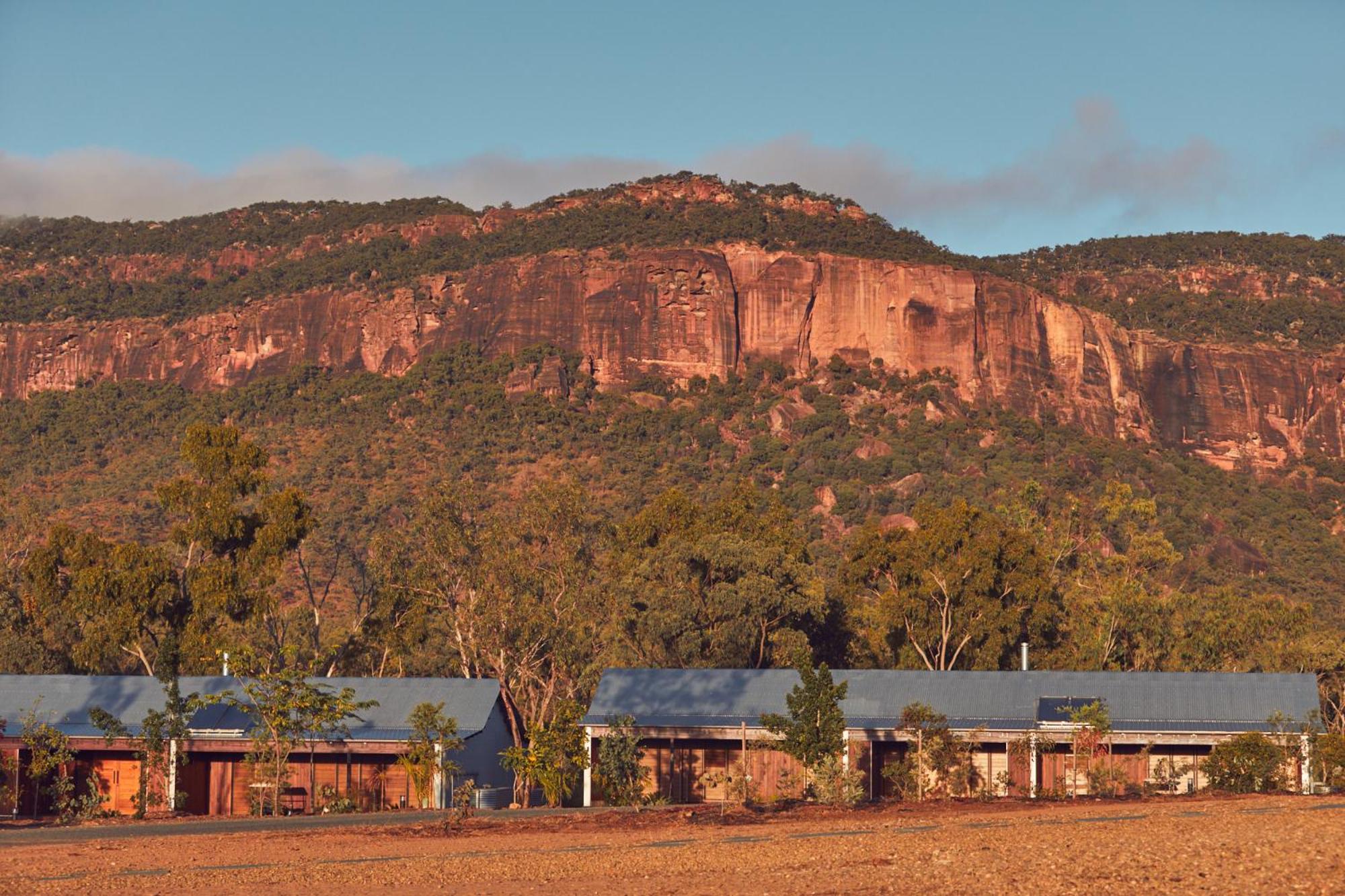 Where the ancient escarpment meets the wild heart of North Queensland in Mount Mulligan, Queensland