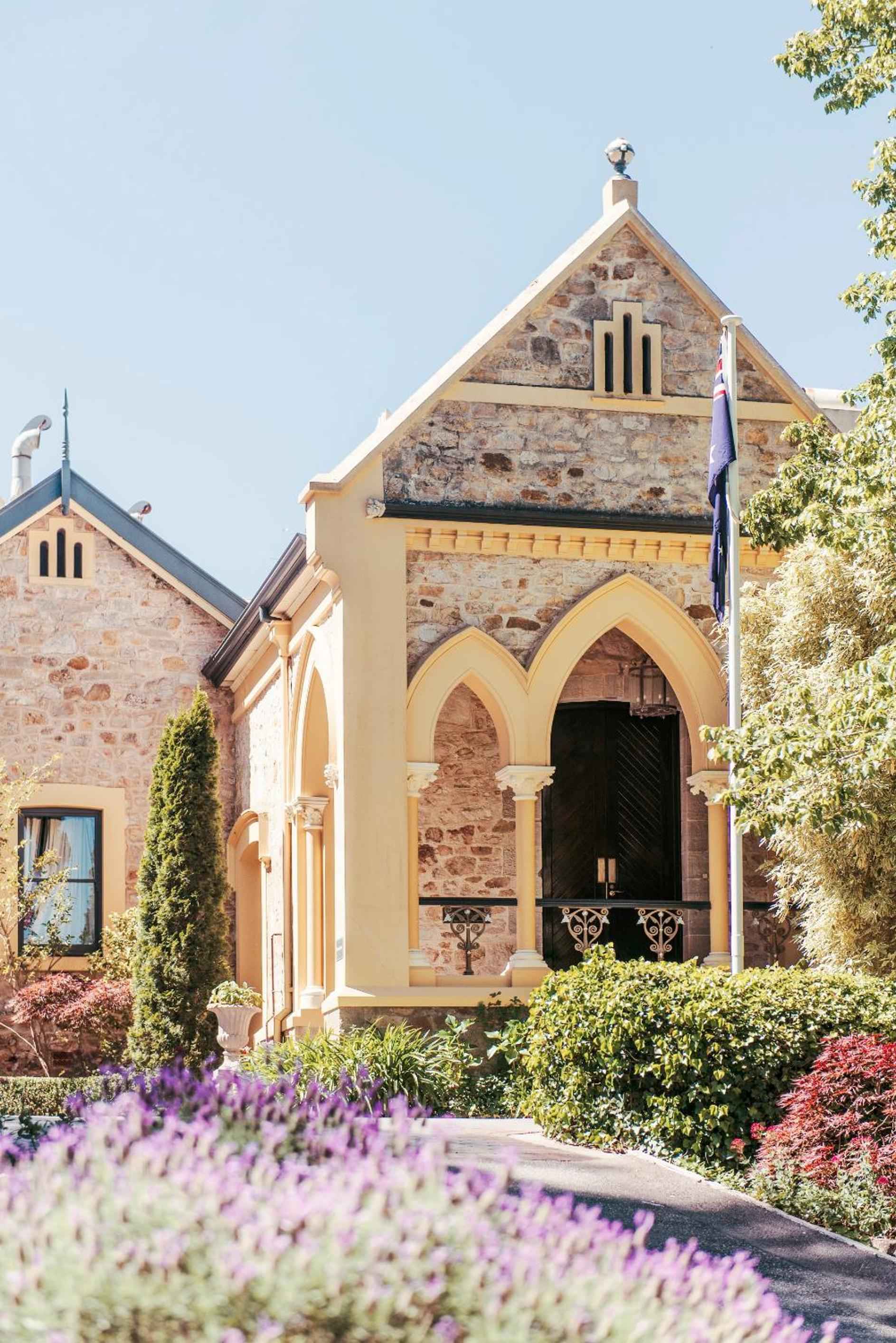Where a storied hilltop manor meets the stillness of the Australian bush in Adelaide, South Australia