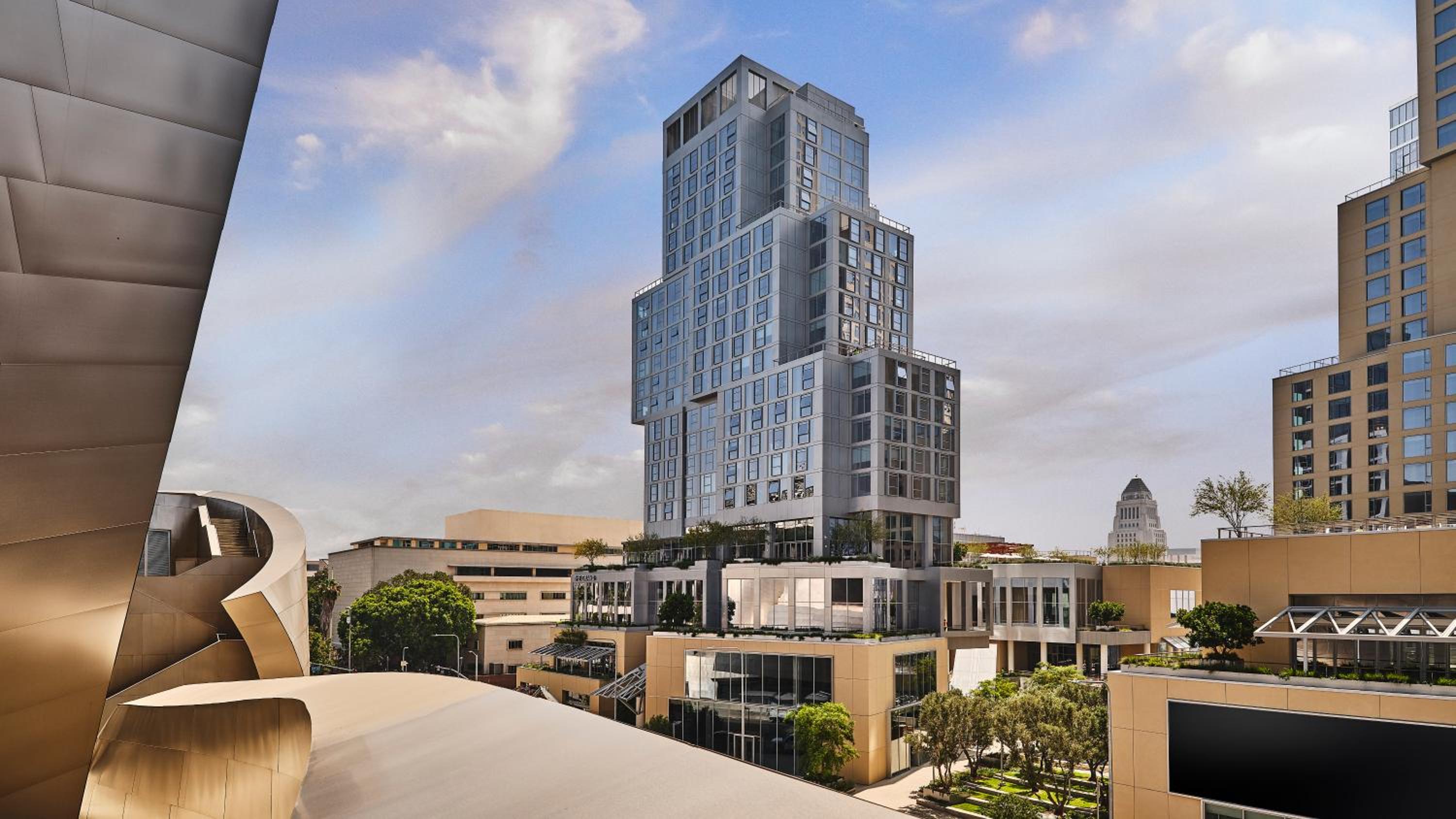 Where the skyline becomes the setting at the heart of a city remaking itself in Los Angeles, CA