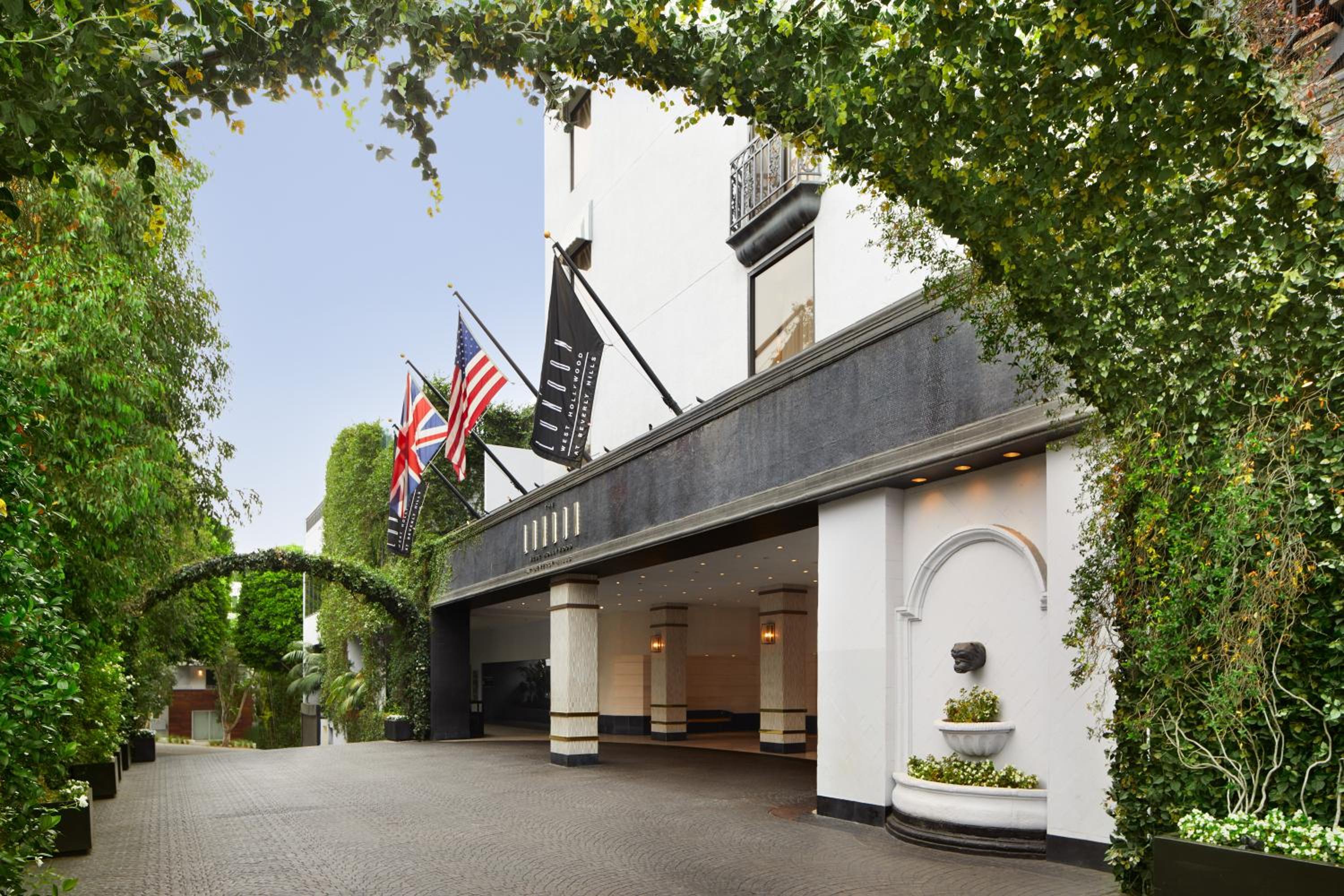 British design and West Hollywood glamour, sixteen stories above the boulevard in Los Angeles Area, CA