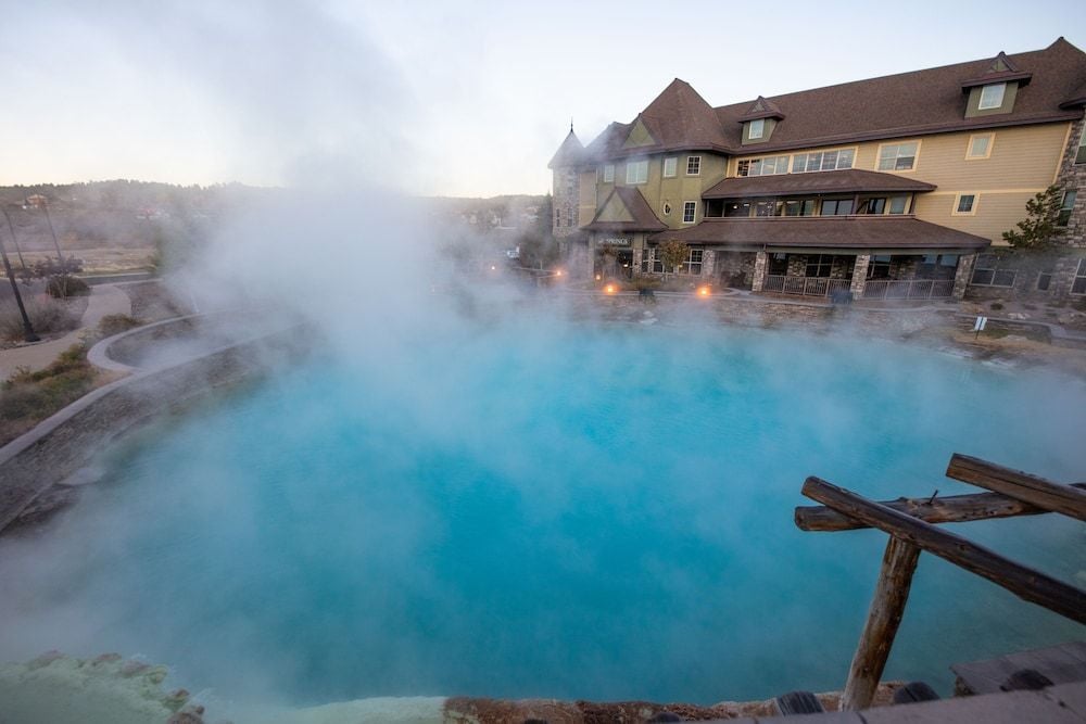 Where geothermal waters meet the mountains of Pagosa Springs in Pagosa Springs, CO