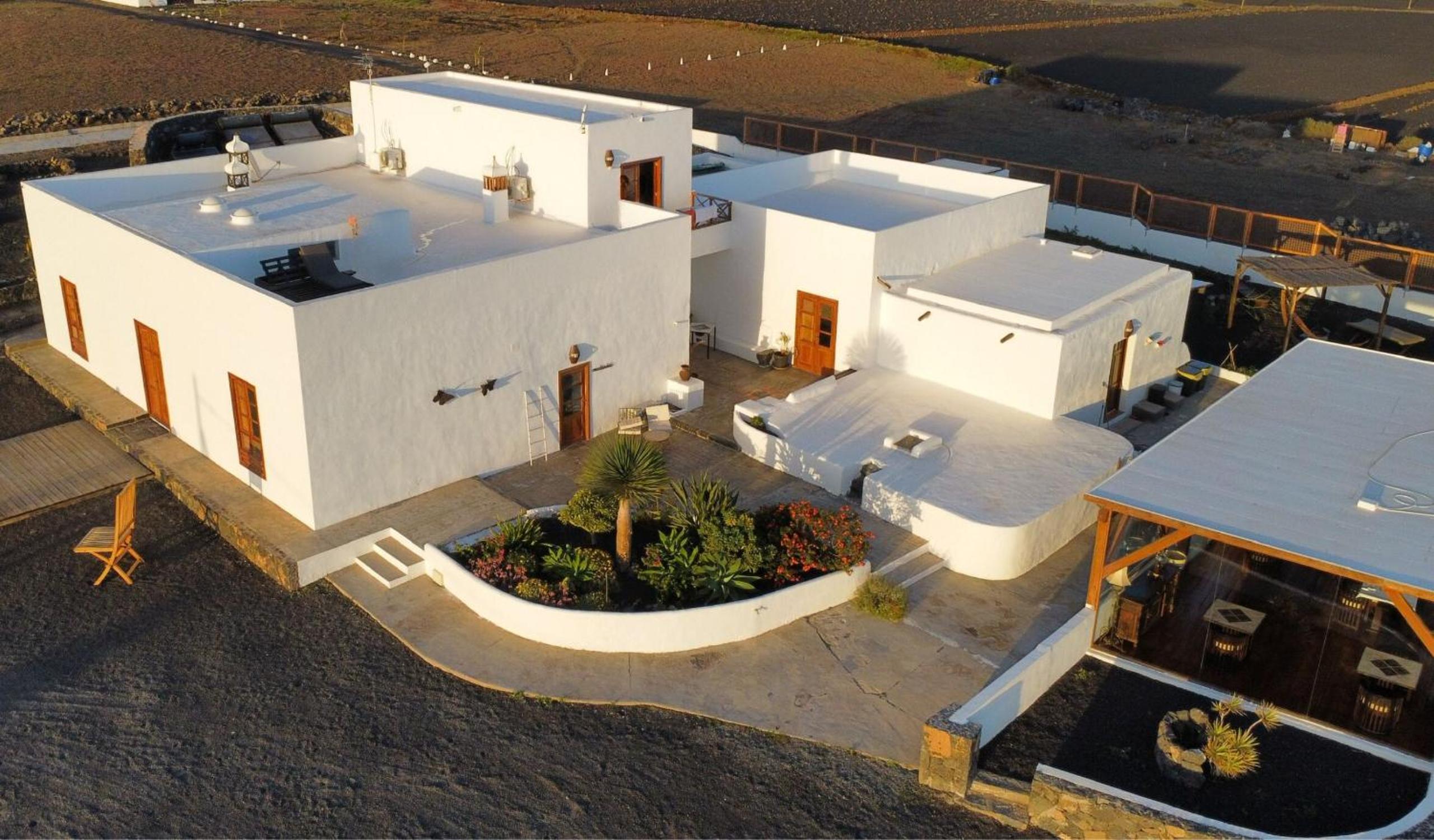 Sun-bleached shores and César Manrique's legacy on the coast of Lanzarote in Tías, Canary Islands