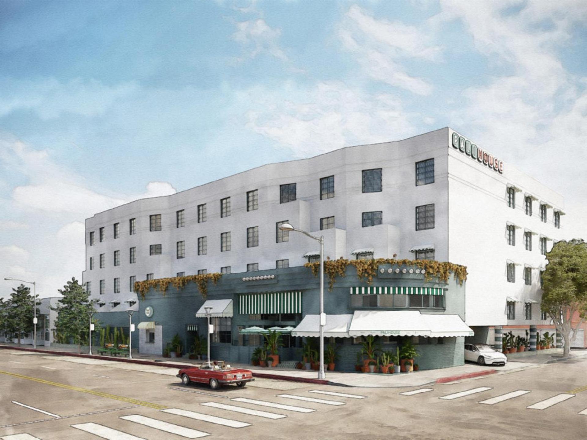 Long-stay glamour and lived-in cool on West Hollywood's most storied boulevard in Los Angeles, CA
