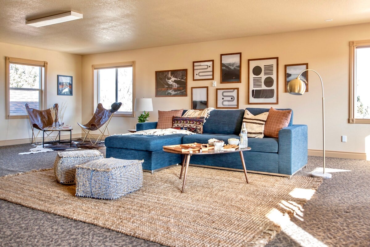Cozy and modern living spaces.