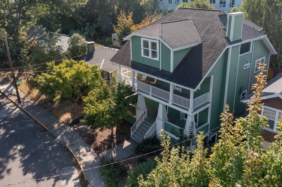 Five bedrooms, an arcade, and a backyard built for staying in in Portland, OR