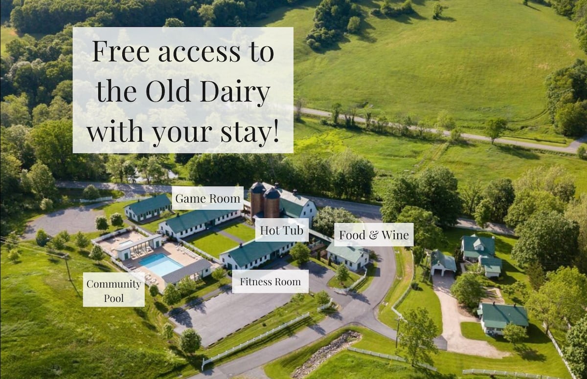 Access to so many amenities at the Old Dairy Community Center.