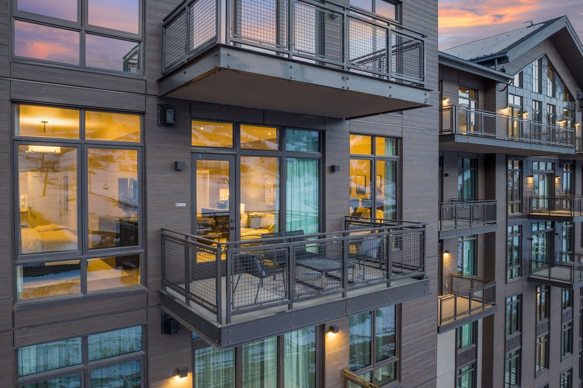 Balcony | Aurora Summit in Deer Valley, Utah by Luxus Vacation Properties