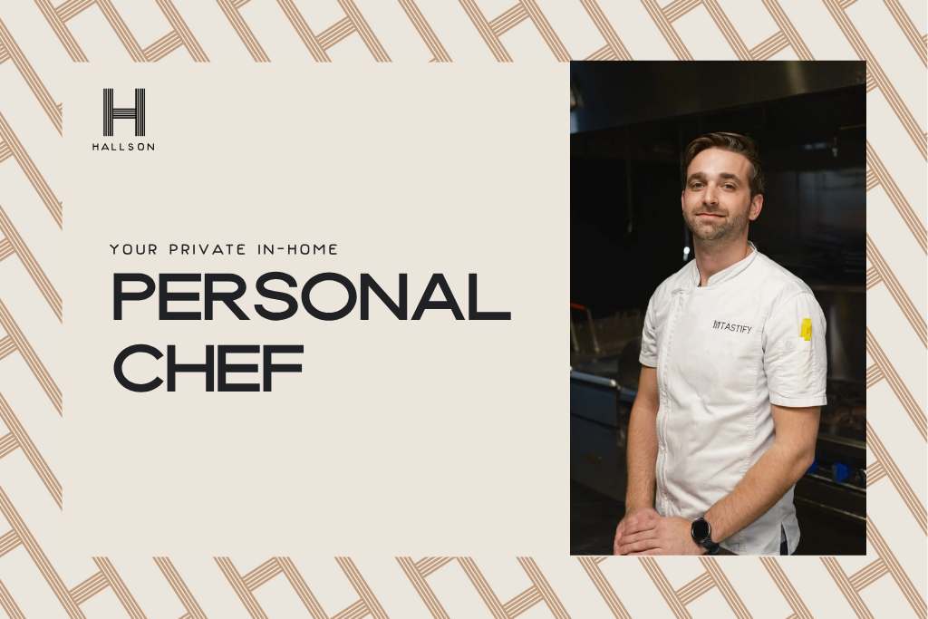 Customized Chef Experience (Optional Add-On)
Want to elevate your Nashville getaway? Our team can connect you with a local chef who will come directly to the home and prepare a tailored meal—an effortless, elevated experience from start to finish.
