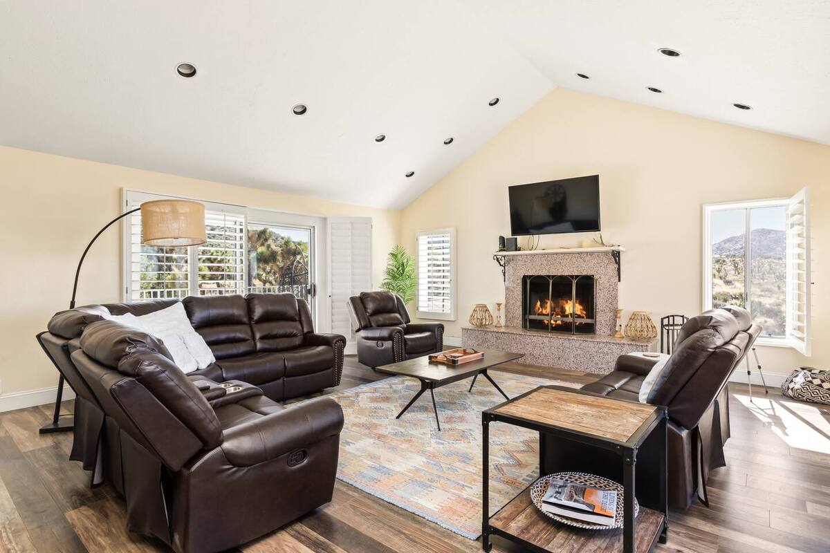 The residence that rewards every room with a sense of occasion in Yucca Valley, CA