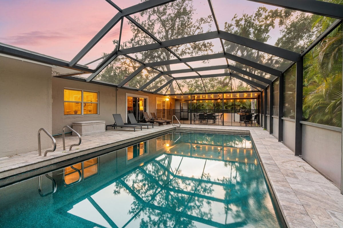 Enjoy going for a swim and cooling off from the hot Florida sun!