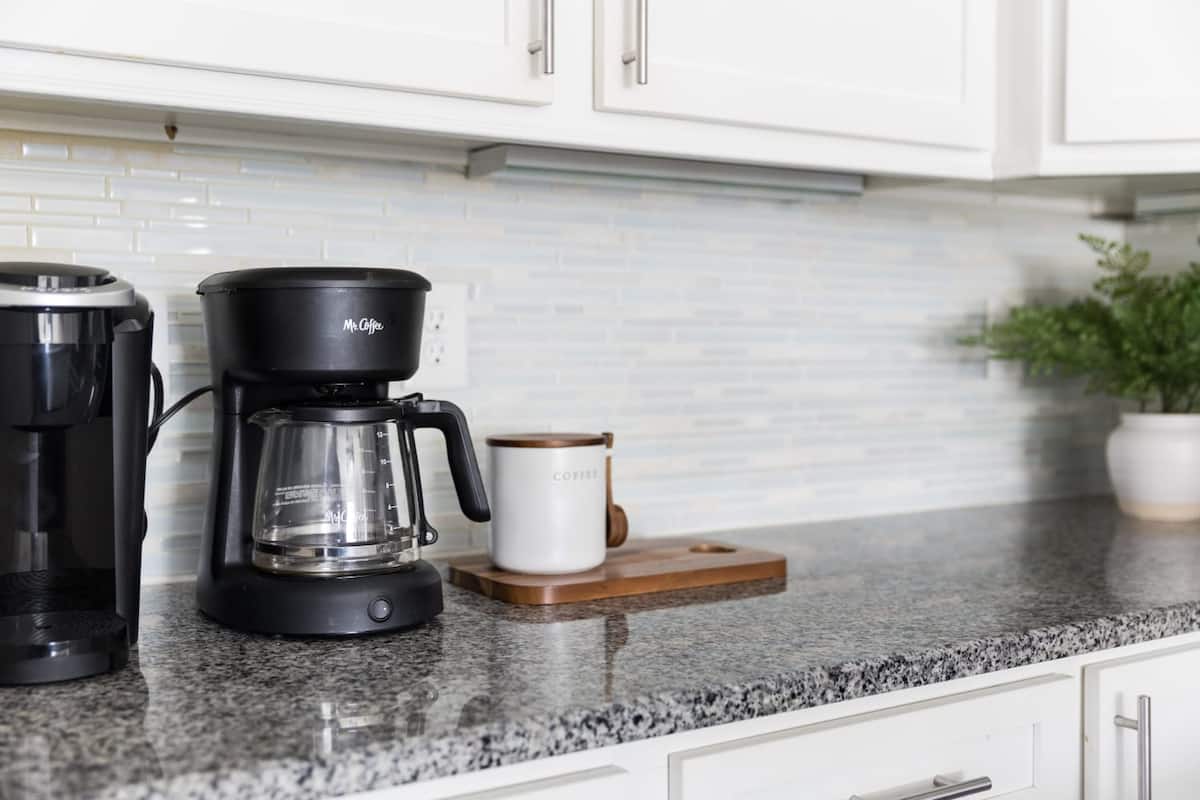 The Kitchen Is Equipped With A Keurig & A Standard Drip Coffee Maker