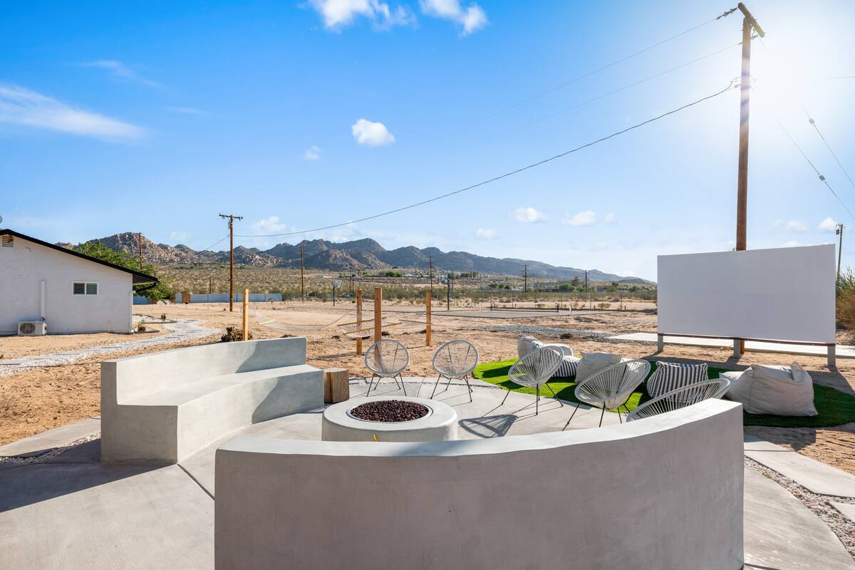 A Joshua Tree compound where the group retreat comes fully equipped in Joshua Tree, CA