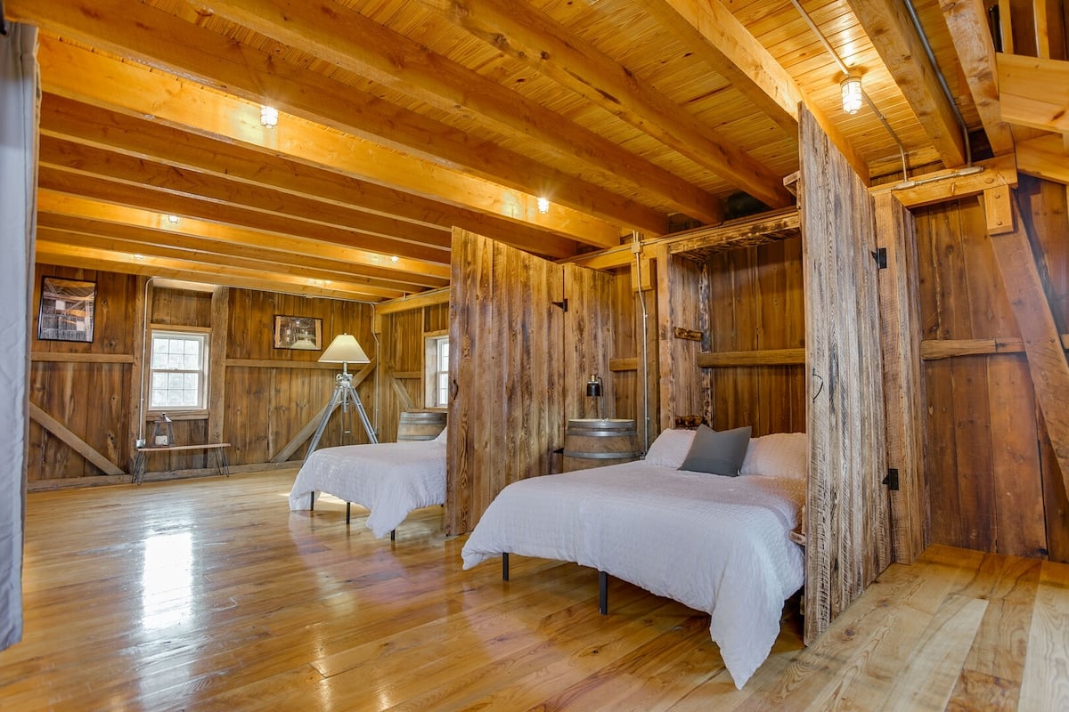 The sleeping arrangements