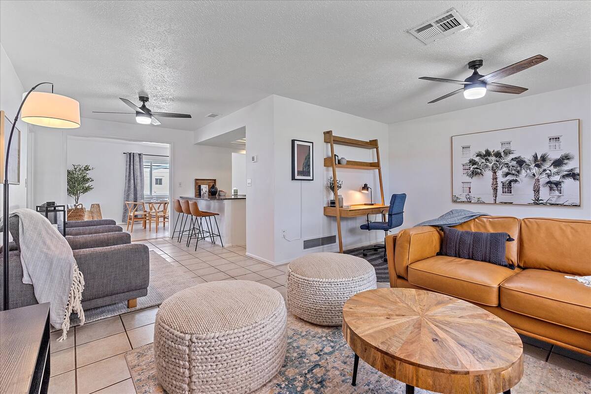 Multiple sitting areas throughout the home provides comfy seating for everyone!