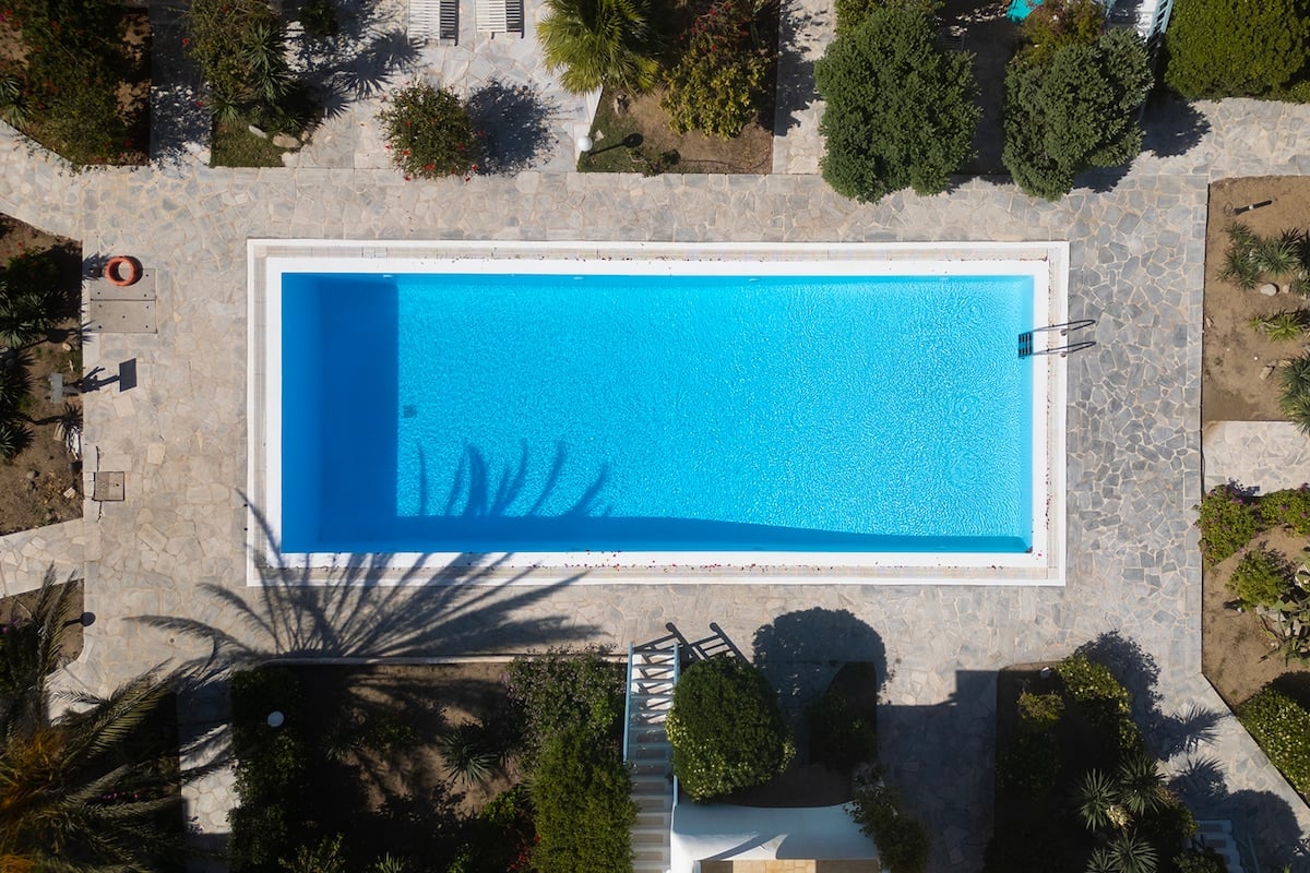 Mykonian Style Pool House 6 w Night Security Guard image 26
