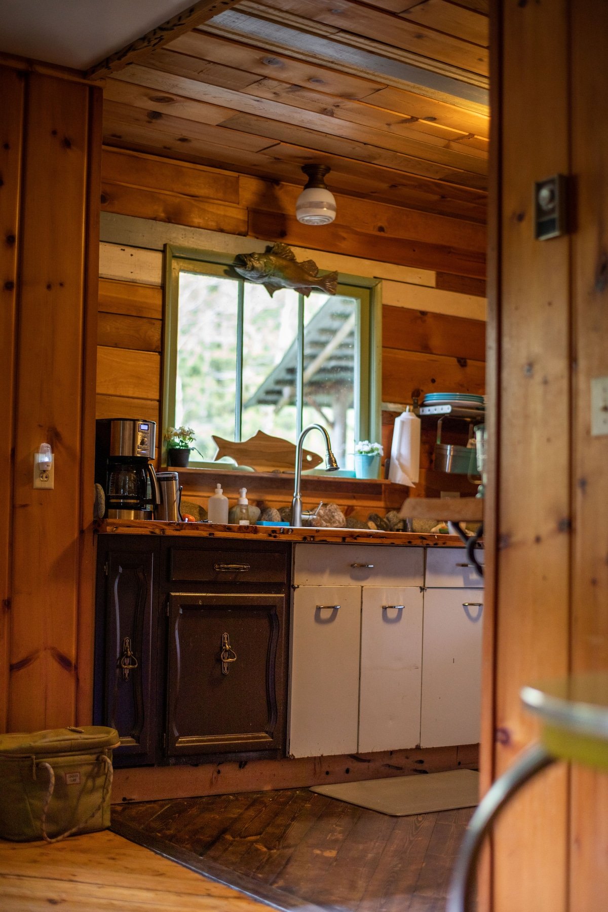 Reclaimed wood full kitchen