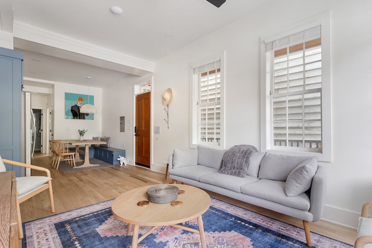 Open Concept Living Room and Kitchen