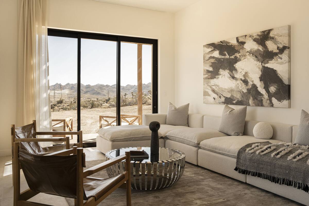 Plush furniture will have you finding comfort in all corners.