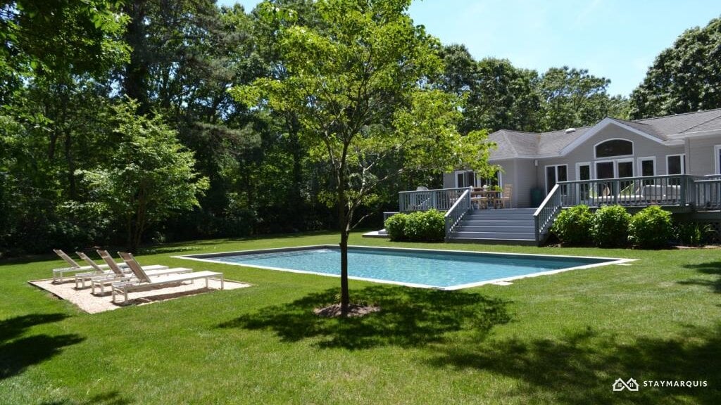 Where Water Mill opens into stillness and space in Water Mill, NY