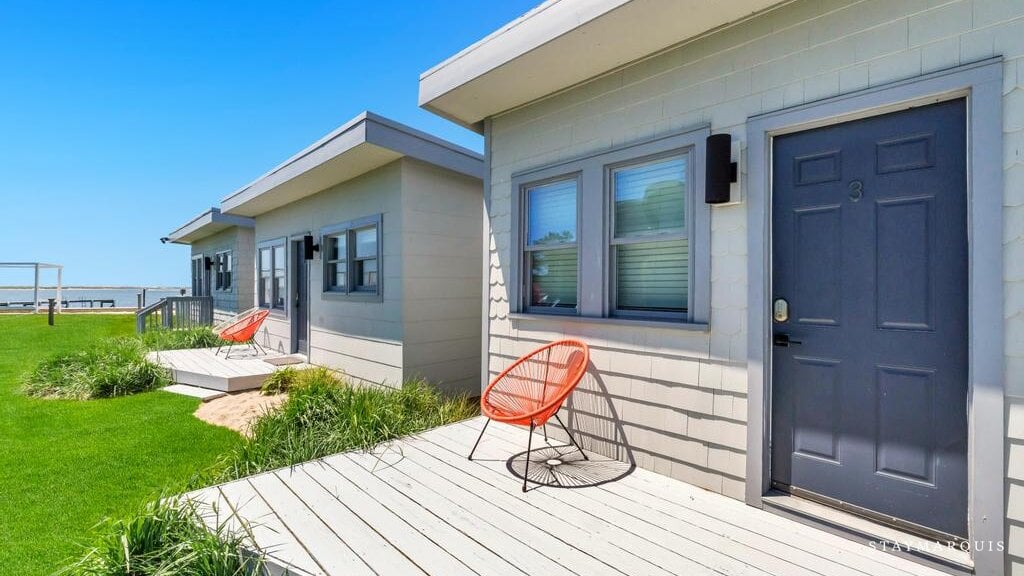 A sun-bleached retreat in the heart of Hampton Bays in Hampton Bays, NY