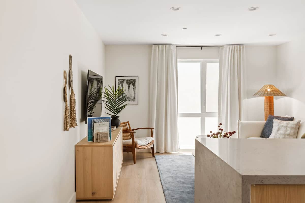 Open floor plan.