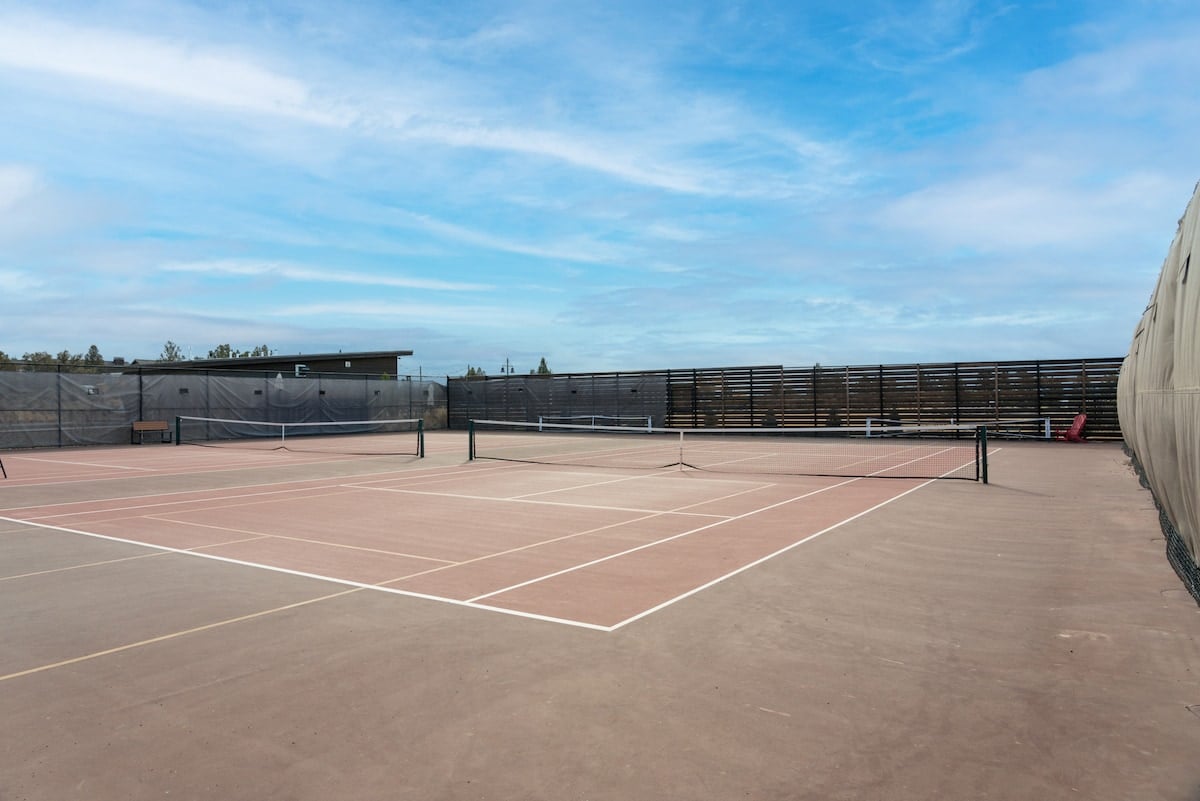 Tennis courts at Brasada Ranch.