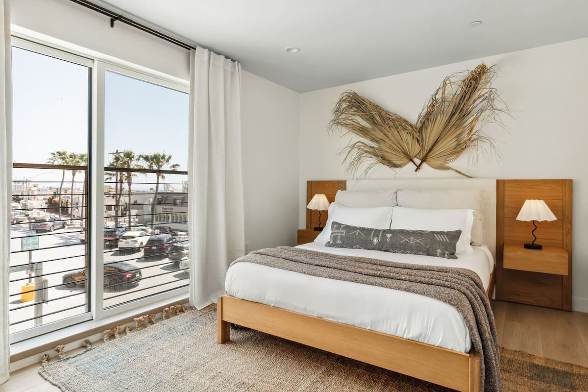 Ocean views from the bedroom.