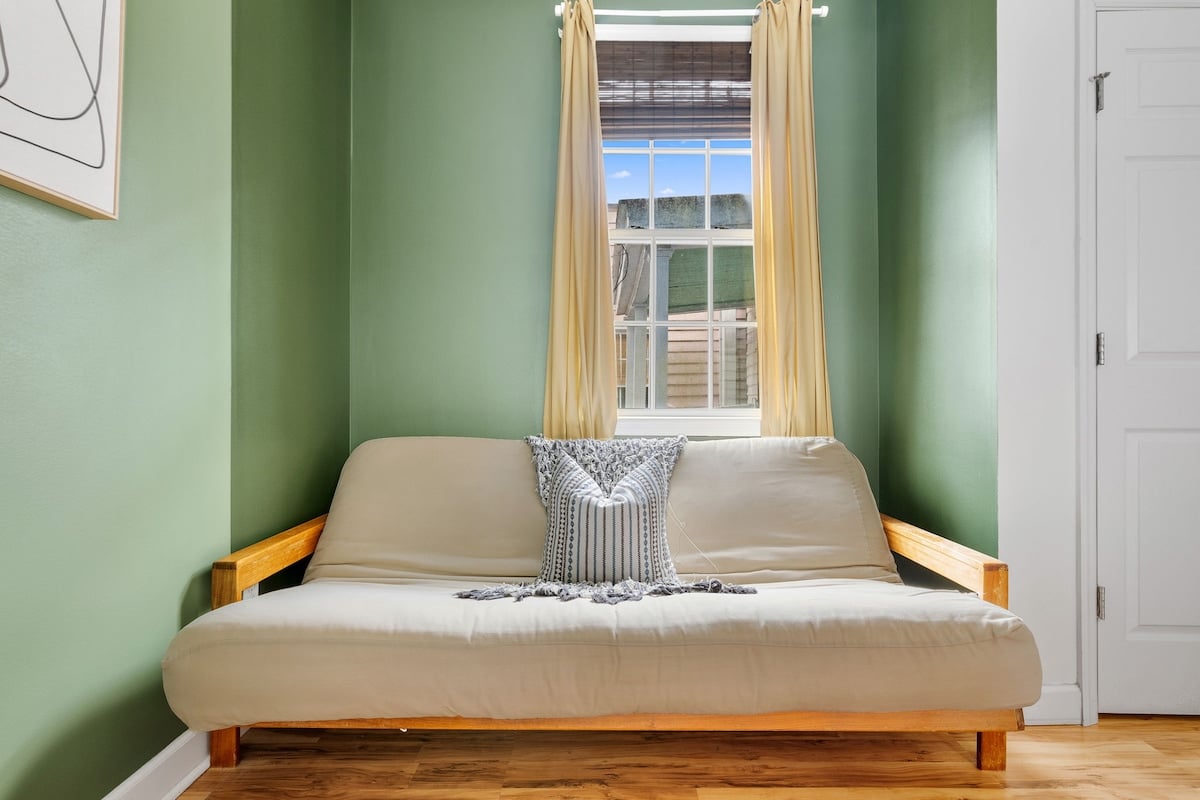 Sofa Bed in King Bedroom