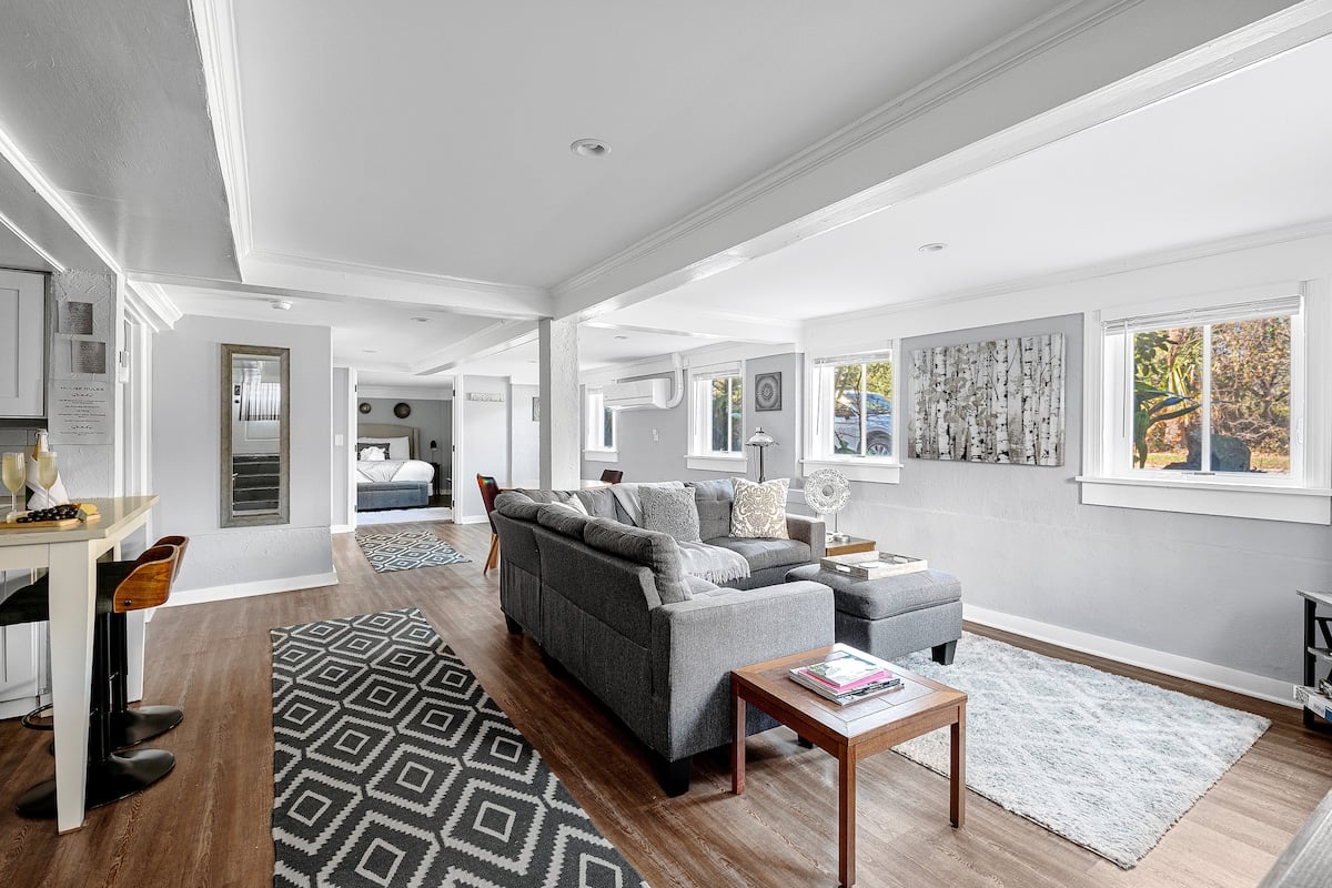 Open Concept Living Room and Kitchen