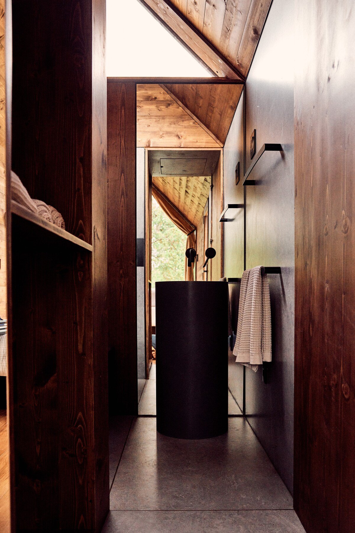 Modern Cabin • Wood-Burning Winter Hot Tub image 10