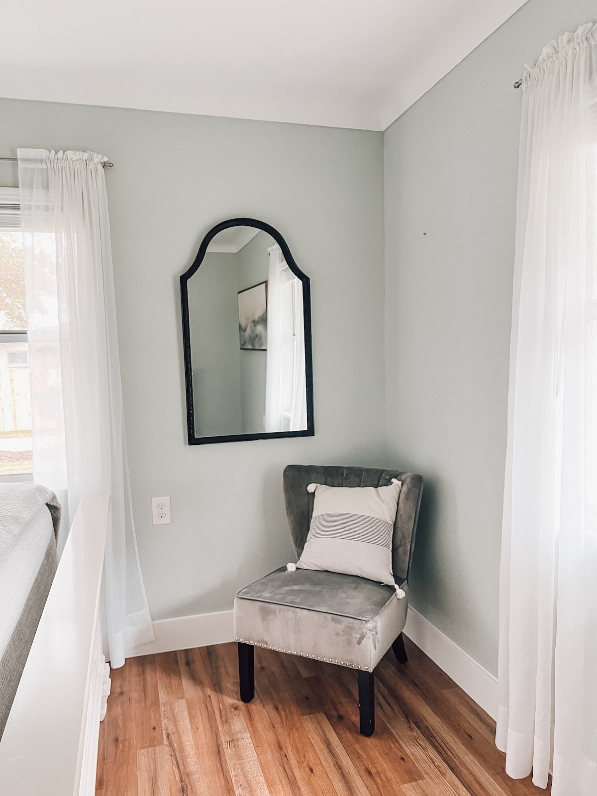 Read a book or sit and relax in this soft chair