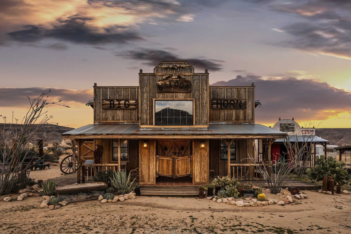 Experience the rustic charm of Pioneertown in Pioneertown, CA