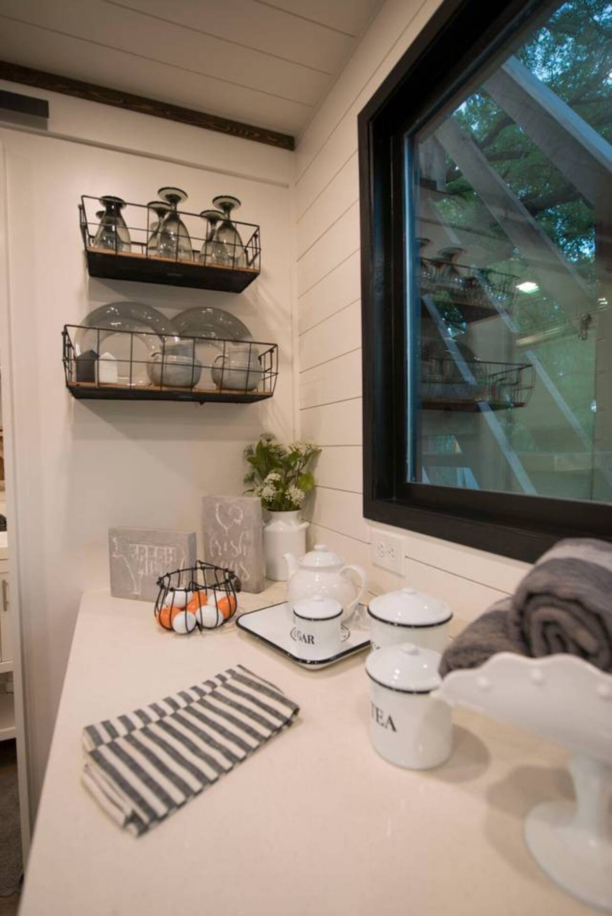 Farmhouse decor.